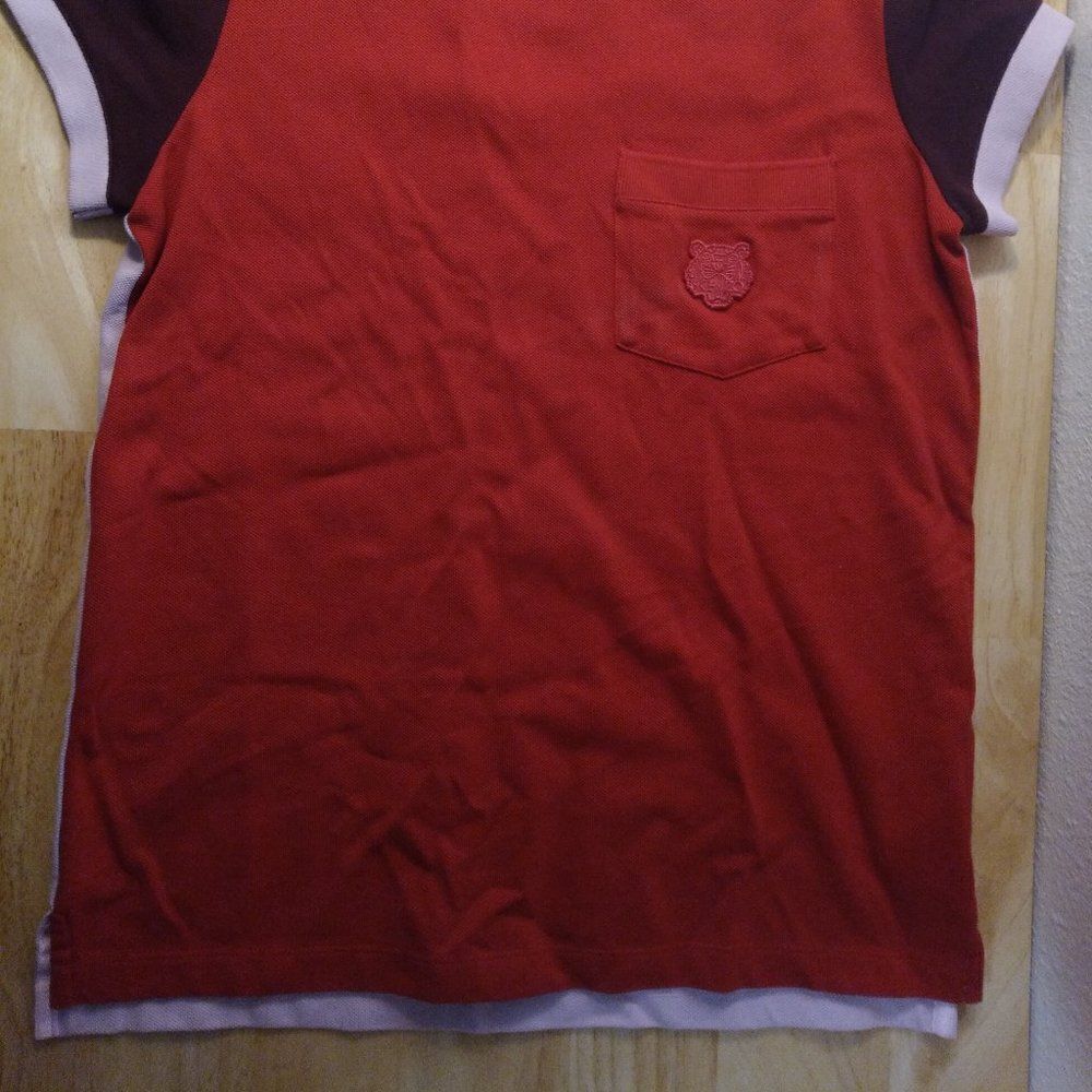 Kenzo Color Block Pocket Ringer T-Shirt - Picture 3 of 10